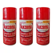 Noxzema Espuma De Barbear Sensitive Skin 311g Pack Com 3