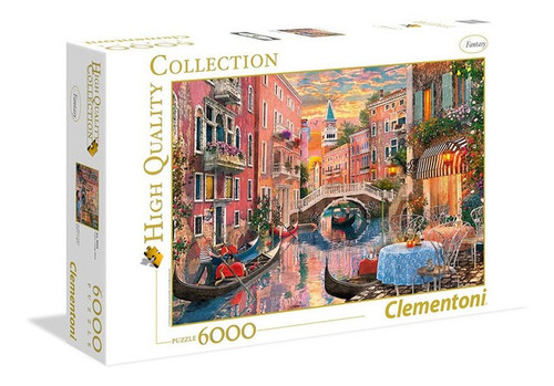 Clementoni Rompecabezas X 6000 Piezas Atardecer En Venecia
