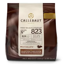 Chocolate Callebaut Con Leche 400 Grs