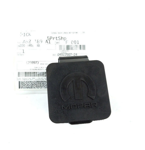 Tapn Receptor Remolque 2  Logo Mopar Wrangler Jeep 97/30 Foto 4