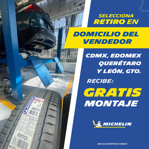 Llanta 225/65r17 Michelin Primacy Suv+ 106h Foto 4