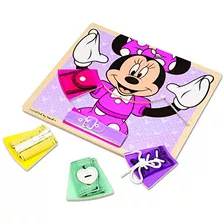 Tabla De Habilidades Básicas De Madera De Disney Minnie Mous