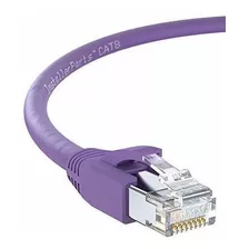 Installerparts Cable Ethernet Cat8 Cable 2 Pies - Púrpura - 