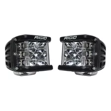 Rigid Industries - D-ss Pro, Flood, Carcasa Negra (par) Para