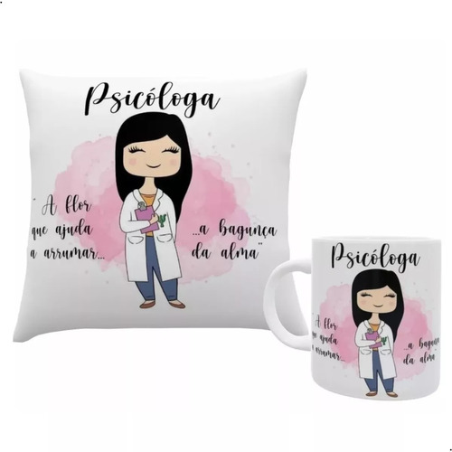 Kit Caneca E Almofada Presente Namorada Esposa Palito Meme