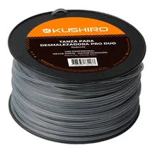 Tanza Desmalezadora Bordeadora Kushiro Alambre 3mm De 1 Kg Color Gris