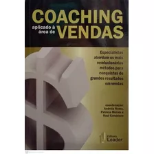 Livro Coaching Aplicado À Área De Ve Roma, Andréia / Mo