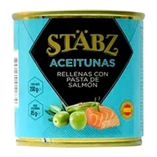 Aceitunas Rellenas Con Pasta De Salmón Stäbz 200 Gr.