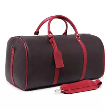 Bolsa De Mão E Transversal Mala Viagem Bordo Promoção Marrom