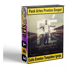 Pack Artes Prontas Psd Gospel Culto Eventos Templates Igreja