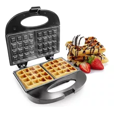 Maquina Elétrica Waffle Gourmet Antiaderente 220 Volts