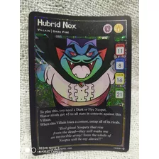 Neopets Card Game Rpg Holo Foil Hubrid Nox