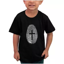 Camiseta Infantil Evangélica 100% Algodão Identidade Digital