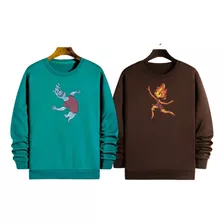 Duo De Sudaderas Pareja Bordadas Ember Y Wade Elemental