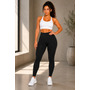 Calça Legging K2b Original Cintura Alta Tecido Grosso