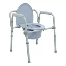 Silla Comodo 3 En 1 | Silla Para Baño Con Inodoro Plegable