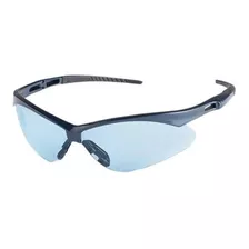 Lentes De Seguridad Nemesis V30 19639 Azul Claro Con Cordón