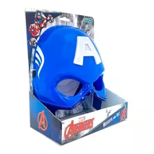 Capitán América Mascara Careta Con Luz Avengers Orig. Ditoys