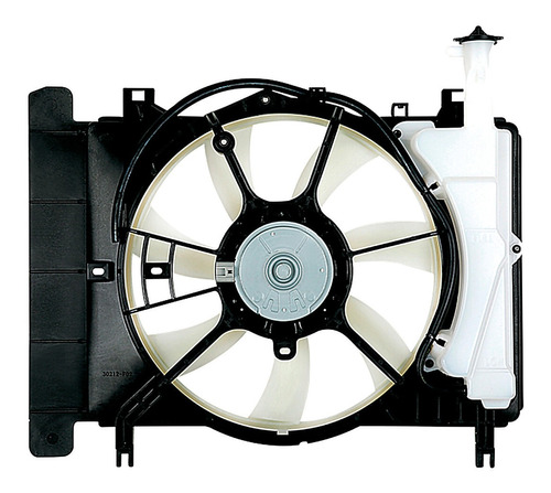 Motoventilador Sencillo 2 Pines Yaris L4 1.5l Toyota 06/16 Foto 2