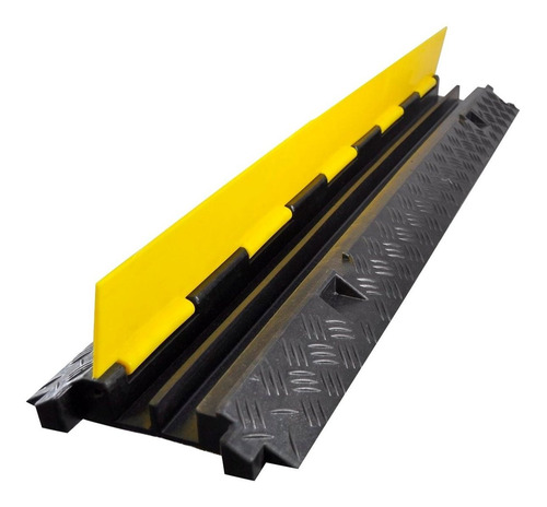 Protector Cable Piso 2 Canales 12 Toneladas Ton Para Cable Yellow Jacket Azpro Facturamos