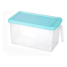 Caja Organizadora Para Refrigerador Con Tapa Y Mango Colores