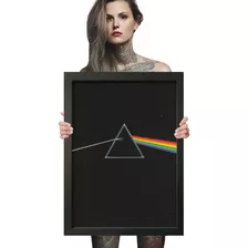Quadro Poster Decorativos Pink Floyd The Dark Side 60x42 A2