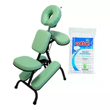 Cadeira Quick Massage Shiatsu Black Dobrável Legno, Algodão