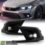 Par Faros Negro Interior Led Honda Civic Si 1997 1.6l