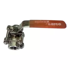 Válvula Esferica 3 Cuerpo Acero Inox, Spirax Sarco 3/4 Vapo