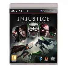 Injustice Gods Amongus Ps3 Fisico / Usado 