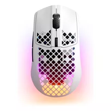 Mouse Sem Fio Steelseries Aerox 3 Wireless Snow White 62608