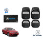 Tapetes 4pz Charola 3d Logo Acura Tsx 2009 2010 2011 2012 13