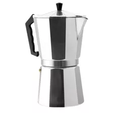 Cafeteira Modelo Italiana Em Aluminio Para 6 Cafezinhos