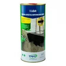 Viabit Primer Pintura Asfáltica Impermeabilizante 900 Ml