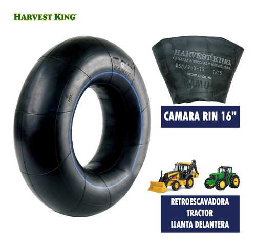 Camara P Llanta Rin 16 750-16 Tr15 P Retro Tractor Camionet Foto 2