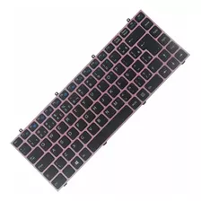 Teclado Original Notebook Itautec W7530 Mp-12r78pa-430 Rosa