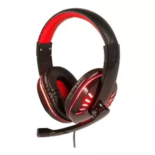 Headset Gamer Fone C/ Led Pc Ps4 Celular P2 Usb Exbom