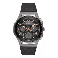 Reloj Bulova 98a162 Curv Para Caballero Original E-watch
