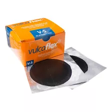 Remendo Para Camara De Ar V-5 Vulcaflex Cx C/ 25 Un 100 Mm