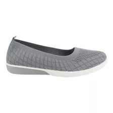 Zapatilla Urbana Mujer Gris New Walk