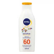 Protetor Solar Nivea Sun Kids Fps60 Sensitive Pure 125ml