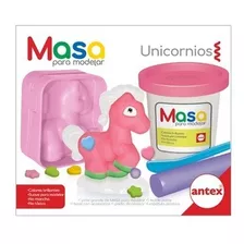 Set Masas Para Moldear Antex Unicornios