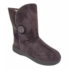 Bota Leffa 991 Forrada Lã Pelinho Feminina