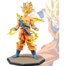 Anime Figuras Goku Accion Super Saiyajin Dragon Ball Z 17cm