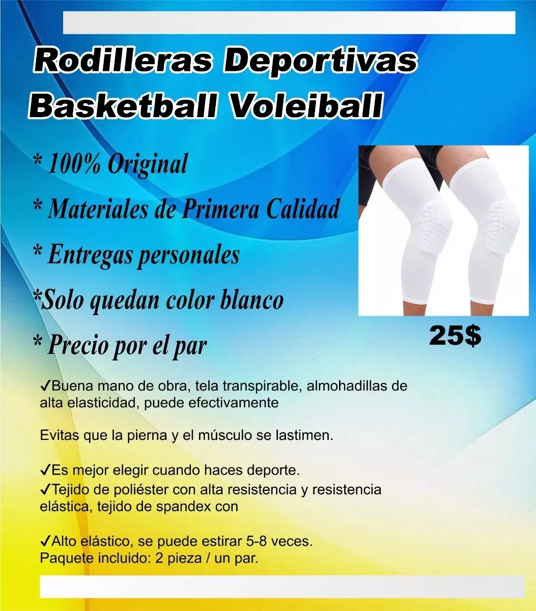 Rodilleras Deportivas Basketball Volleibol