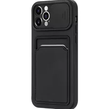 Carcasa Para iPhone 13 Pro Max Con Protector De Cámara 