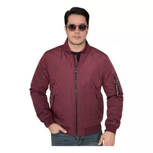 Jaqueta Calvin Klein Bomber Com Ziper Bordô Masculino