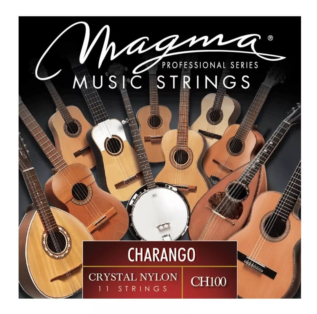 Encordado De Charango Magma Cristal Nylon Profesional Series