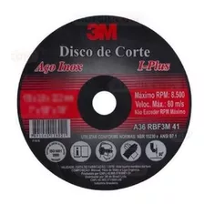 Disco De Corte 3m Aço Inox - I-plus 230x22,2x3,0