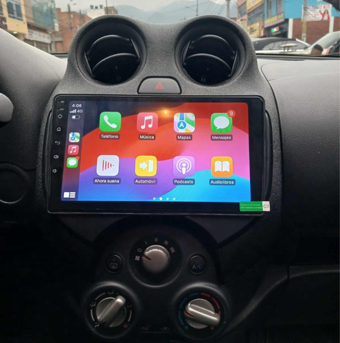 Radio Android 13, 4+64 Qled Carplay Nissan March 2012-2018 Foto 4